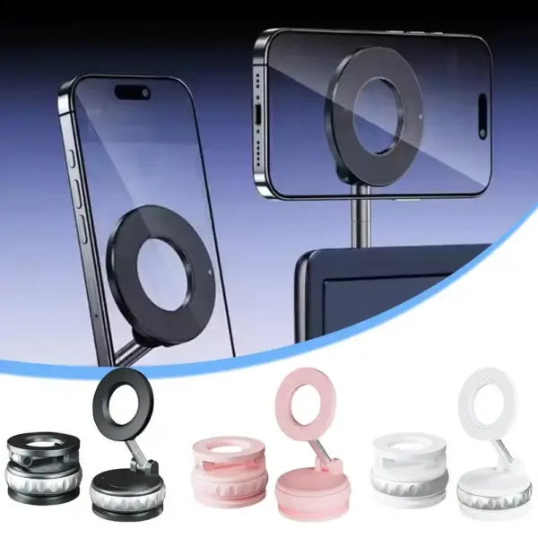 Support de téléphone portable Intelligent à Adsorption sous vide magnétique pour voiture, support à ventouse Ultra Stable pour la Navigation